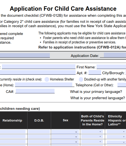 Government Online Forms